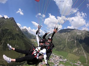 Tandemparagleiter Abenteuer Ischgl